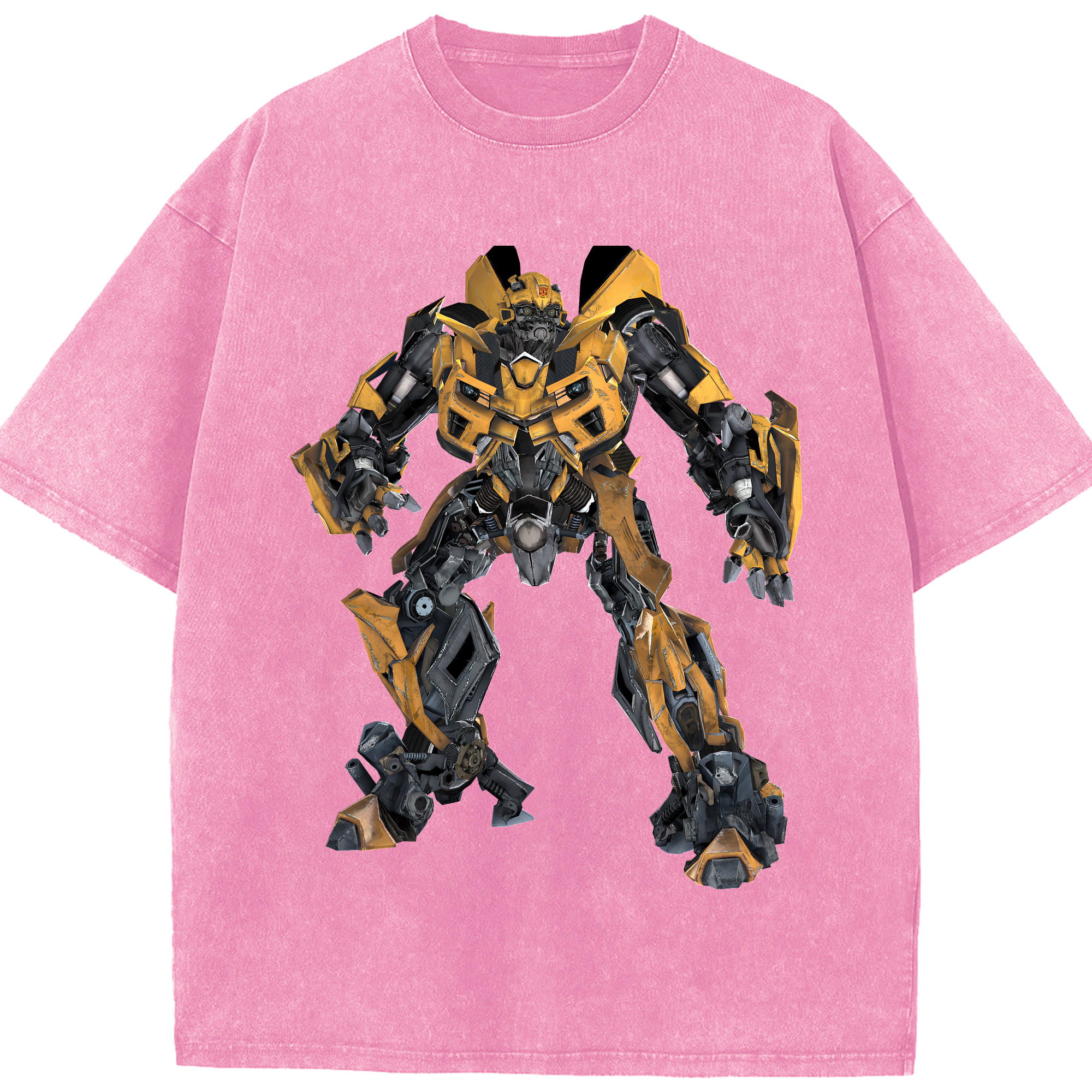 （画像用） Transformers トランスフォーマー 綿100% ヴィンテージ風 半袖Tシャツ（フロントプリント）